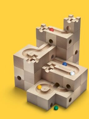 Cuboro Standard 50 Marble Run Set